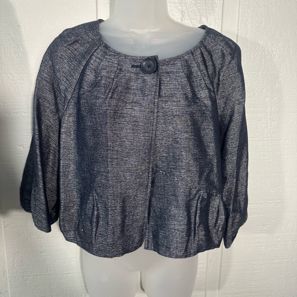Access Blue Women’s Jacket Size Large EUC